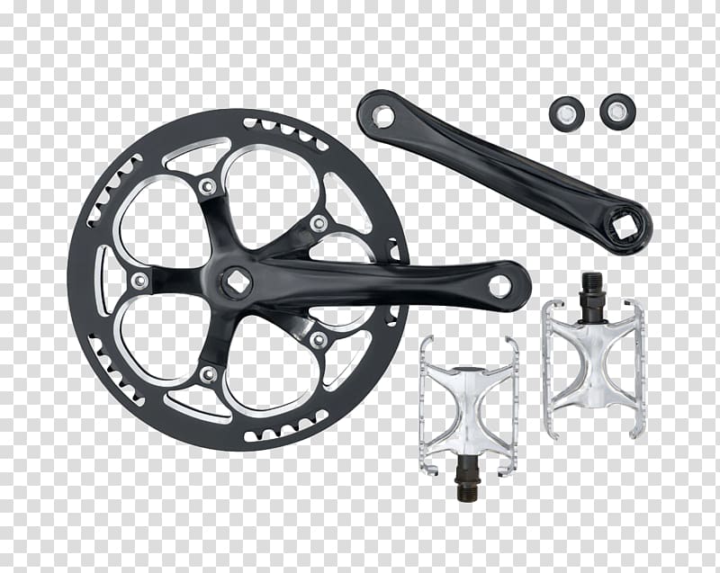 Crankset Bicycle pedal Cycling, Bicycle pedal element material free to pull transparent background PNG clipart