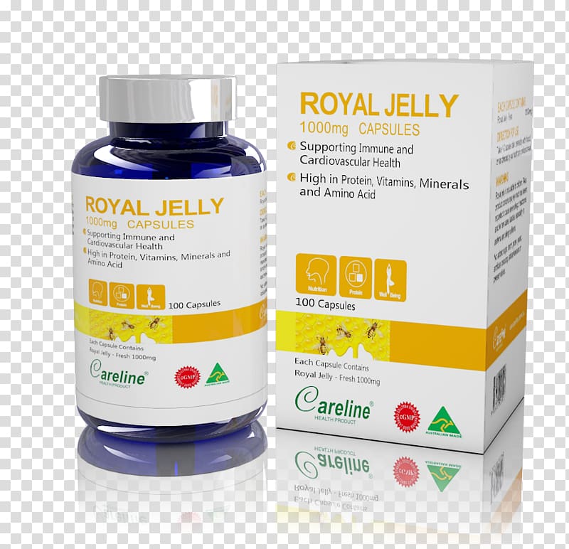 Dietary supplement Royal jelly Bee Food, Royal Jelly transparent background PNG clipart