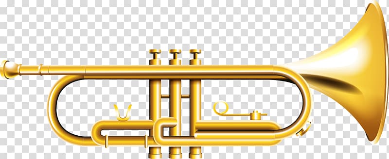 Trumpet and Saxophone transparent background PNG clipart