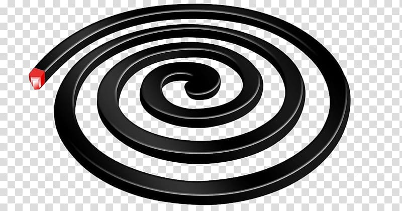 black mosquito coil illustration, Mosquito coil Insecticide Insect repellent Incense, Mosquito transparent background PNG clipart