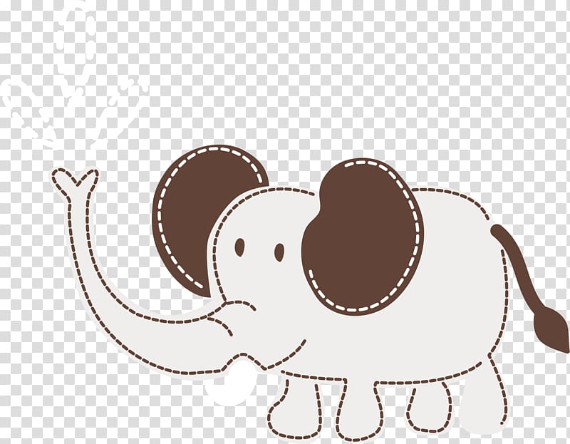 Elephant Euclidean , cute elephant transparent background PNG clipart