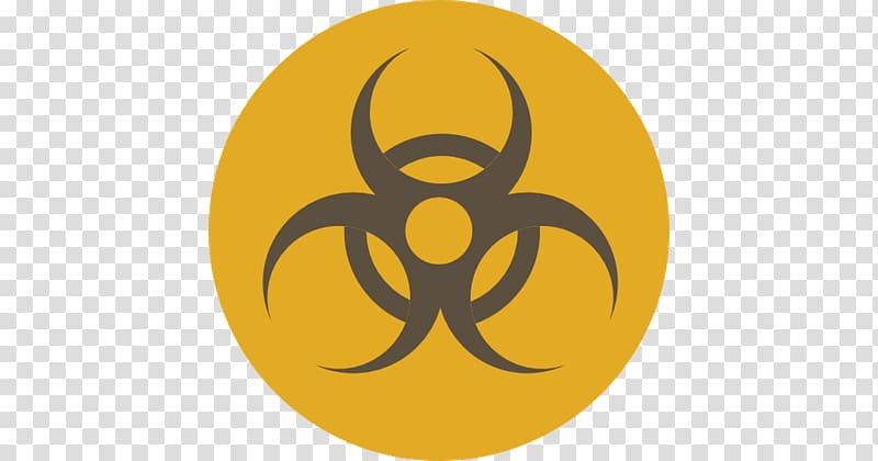 Biological hazard Symbol Sign Biological warfare Biology, symbol transparent background PNG clipart