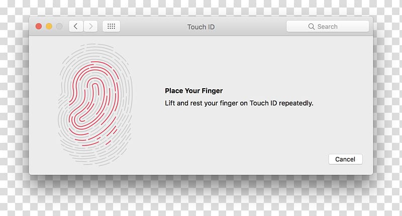 Paper, scan the fingerprint transparent background PNG clipart