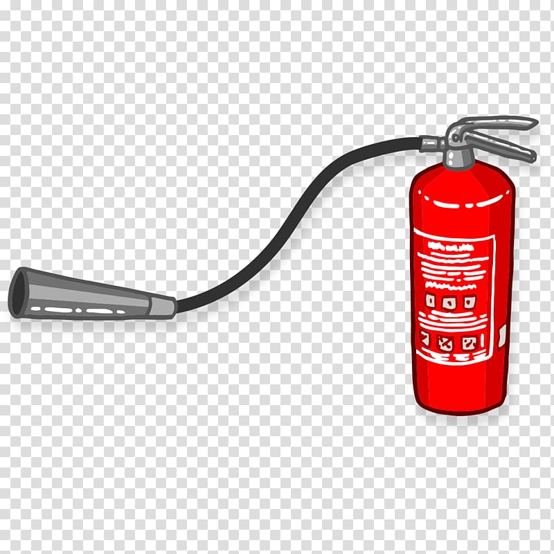 Fire extinguisher Conflagration, Hand-painted fire extinguisher transparent background PNG clipart