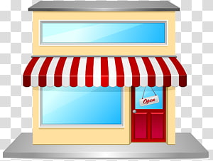 grocery store building clipart
