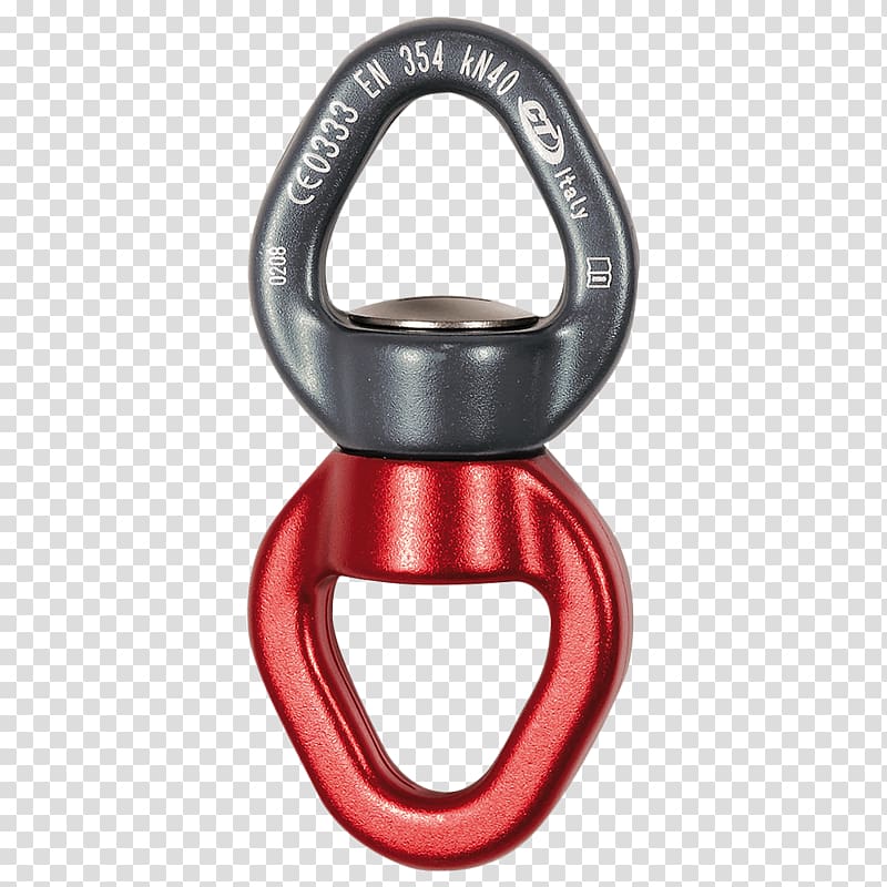 Rock-climbing equipment Swivel Petzl Belay & Rappel Devices, others transparent background PNG clipart