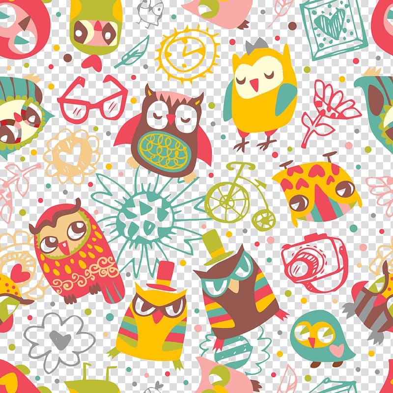Owl Drawing Illustration, Cartoon Owl transparent background PNG clipart