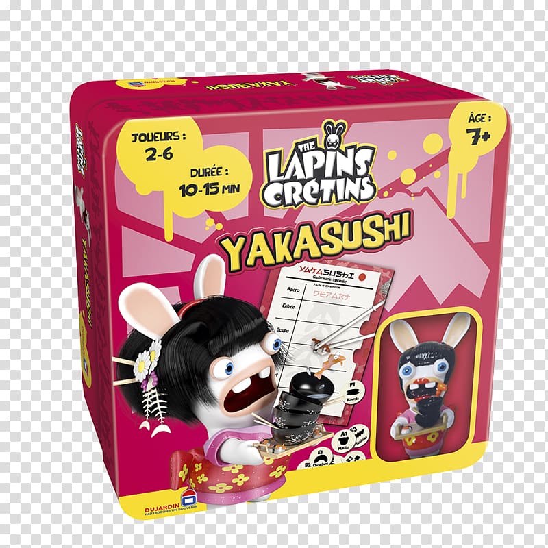 Raving Rabbids: Travel in Time Rabbids Go Home Party game Card game, lapin cretin transparent background PNG clipart