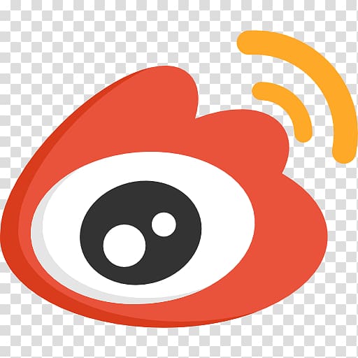 red and white monster illustration, Computer Icons Sina Weibo Logo , weibo transparent background PNG clipart