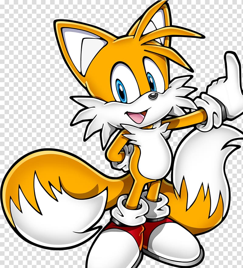 Sonic Rush Adventure Tails Sonic Heroes Sonic the Hedgehog, miles transparent background PNG clipart