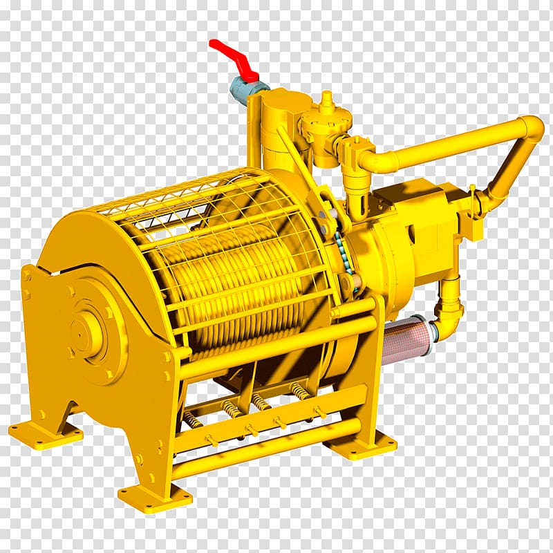 Winch Hydraulics Capstan Industry Machine, panel electric transparent background PNG clipart