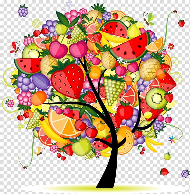 Fruit tree , tree transparent background PNG clipart