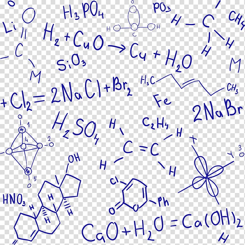 hand-painted chemistry transparent background PNG clipart