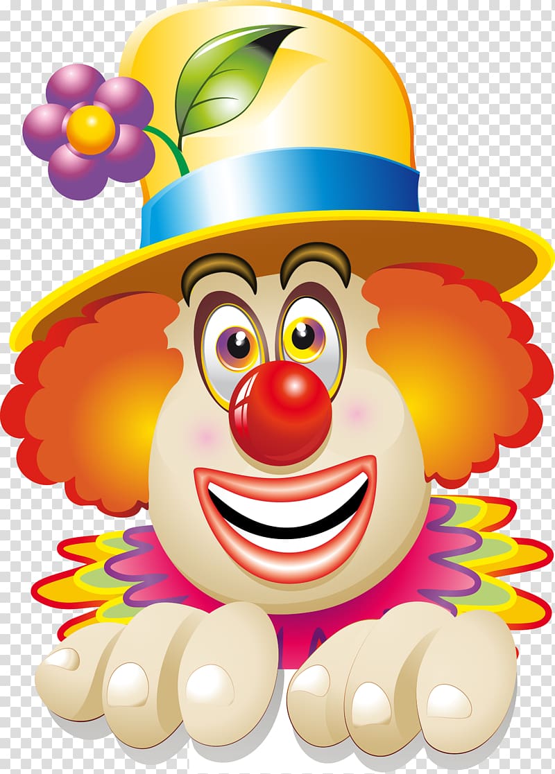 clown portrait illustration, Clown Circus Face , happy clown transparent background PNG clipart