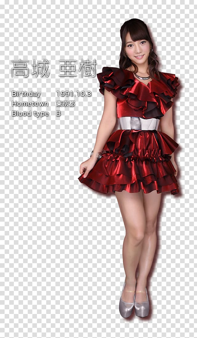 Yuko Oshima Costume CRぱちんこAKB48 Rose, rose transparent background PNG clipart