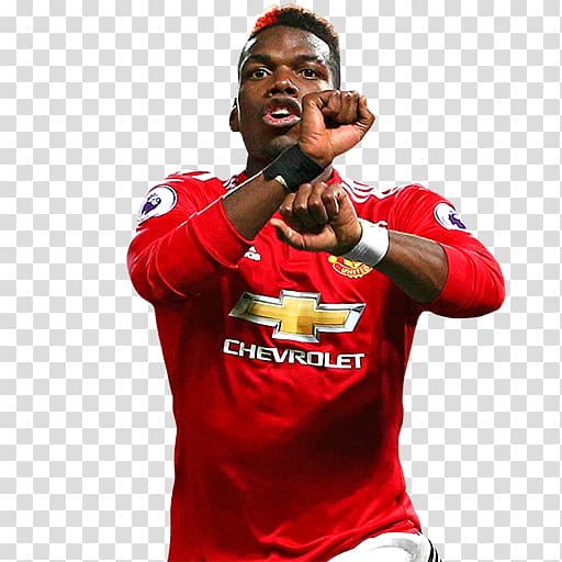 Paul Pogba FIFA 18 Manchester United F.C. Premier League France national football team, premier league transparent background PNG clipart