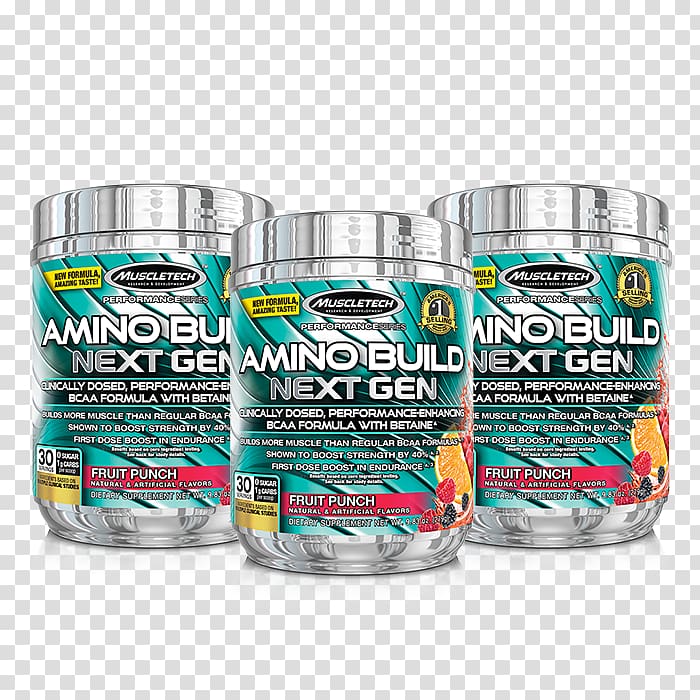 Branched-chain amino acid MuscleTech Taurine Blue raspberry flavor, strength building transparent background PNG clipart