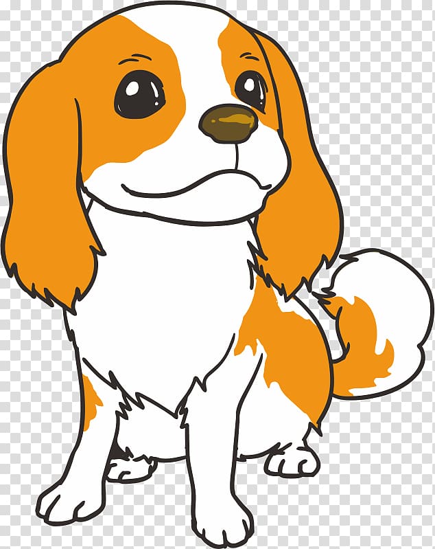 Dog breed Cavalier King Charles Spaniel Beagle Puppy, puppy transparent background PNG clipart