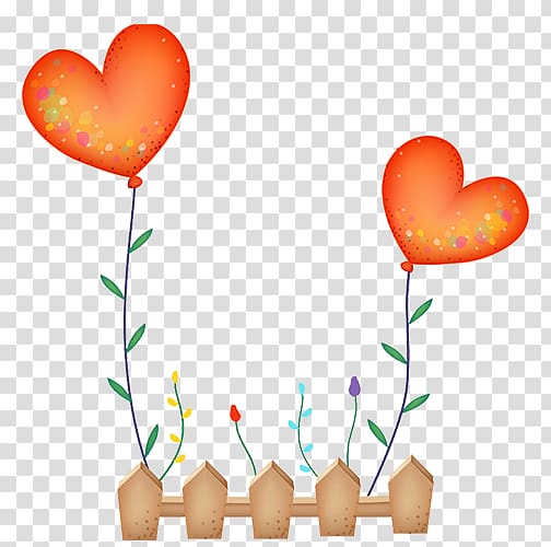 Falling in love Significant other couple, Love floral decoration material transparent background PNG clipart