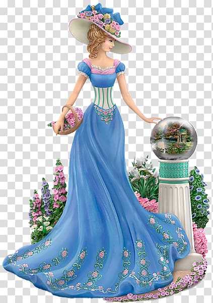 The Garden of Prayer Porcelain Figurine Jigsaw puzzle Painter, Fashion Model transparent background PNG clipart