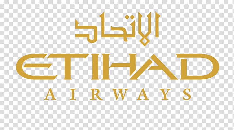 Logo Etihad Airways Airline Codeshare agreement Alitalia, design transparent background PNG clipart