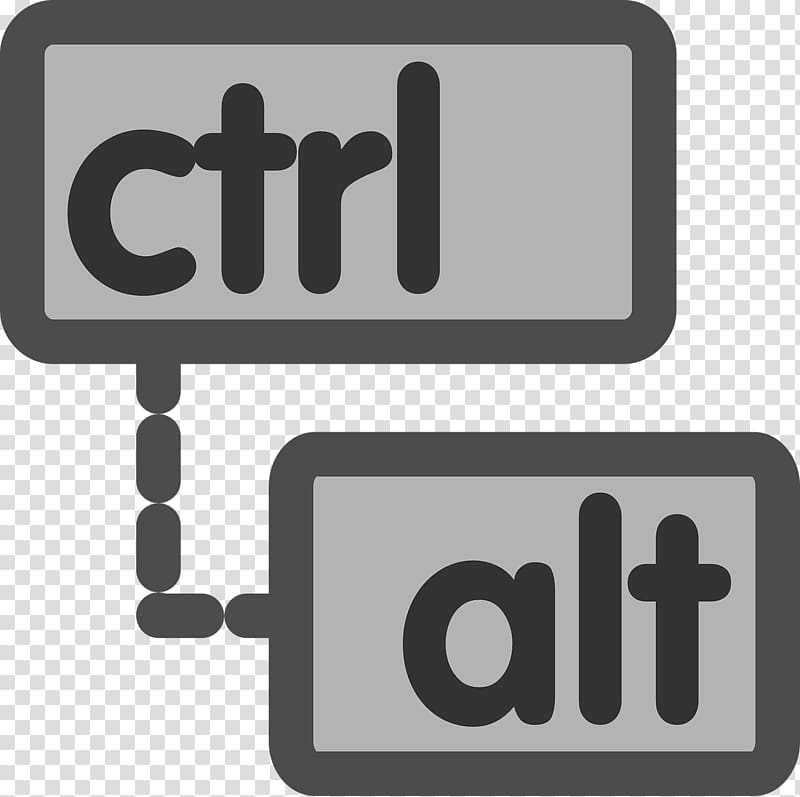 Computer keyboard Control-Alt-Delete Control key Alt key Keyboard shortcut, Computer transparent background PNG clipart