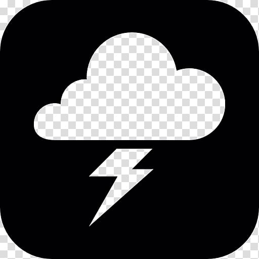 Thunderbolt Cloud Computer Icons Storm, Cloud transparent background PNG clipart