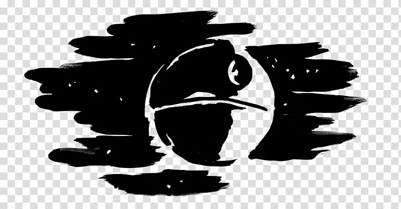 Yoda Anakin Skywalker Death Star Silhouette , death star transparent background PNG clipart