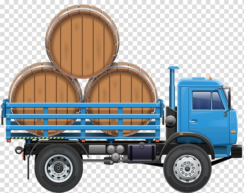 Cargo Truck Freight transport, Vat truck transparent background PNG clipart