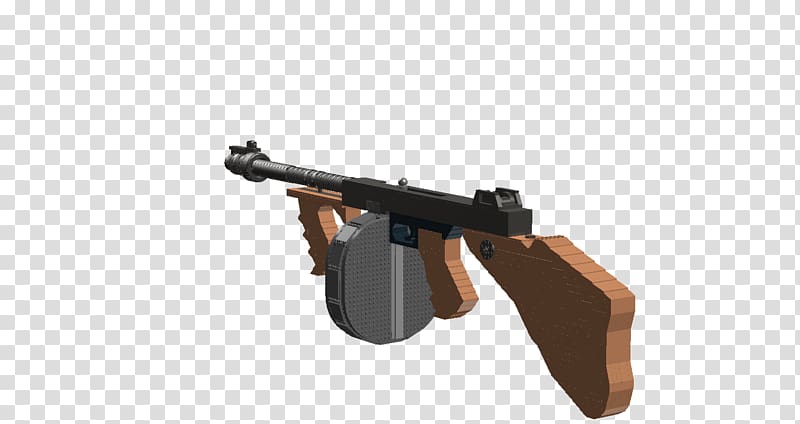 Assault rifle Firearm Thompson submachine gun Trigger, submachine transparent background PNG clipart