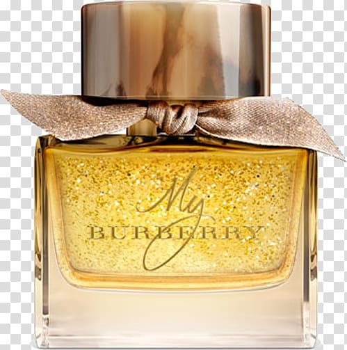 Perfume Festive 2016 My Burberry EDP Gold Special Edition 50 ml Burberry Eau De Parfum Burberry My Burberry Festive, perfume transparent background PNG clipart