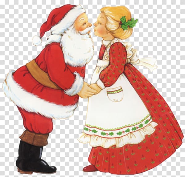 Mrs. Claus Santa Claus Père Noël Christmas Reindeer, santa claus transparent background PNG clipart