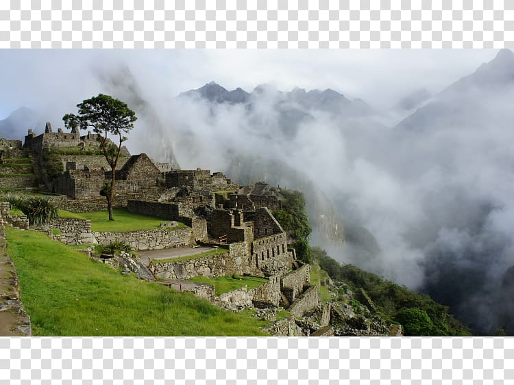 Inca Trail to Machu Picchu Aguas Calientes, Peru Cusco Ruins, machu picchu transparent background PNG clipart