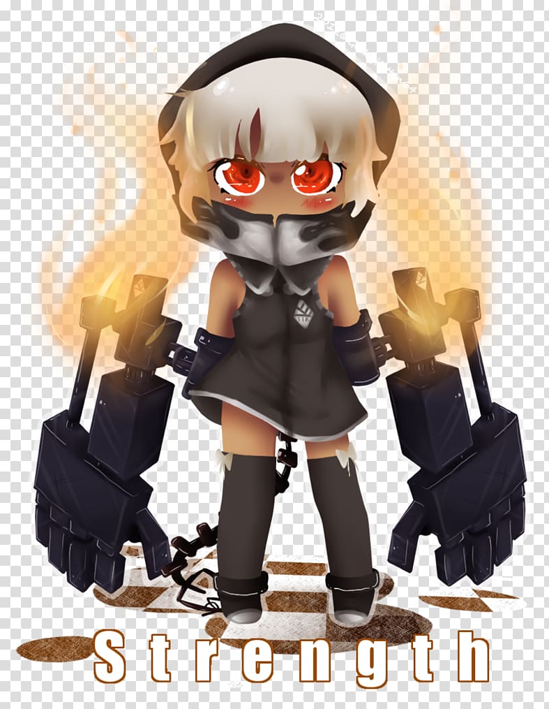 Chibi Black Rock Shooter Anime Manga Drawing, Chibi transparent background PNG clipart