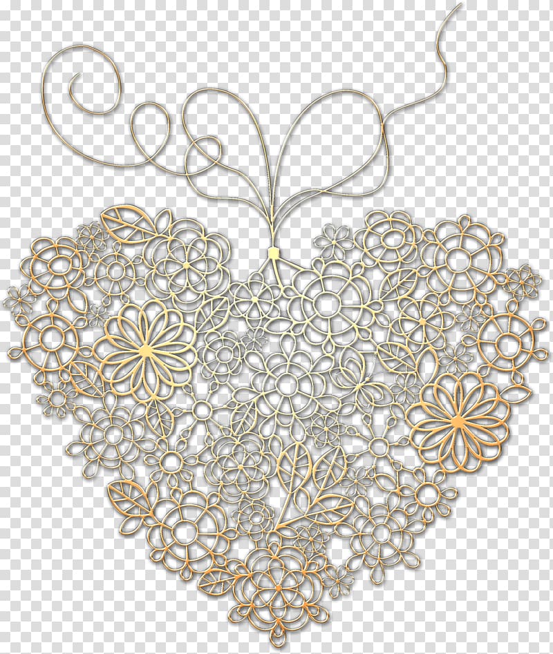 Drawing, heart of gold transparent background PNG clipart