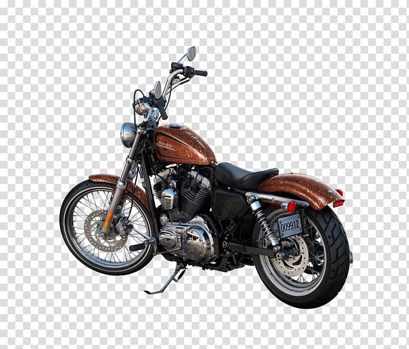 Harley-Davidson Sportster Motorcycle Chopper Bobber, motorcycle transparent background PNG clipart