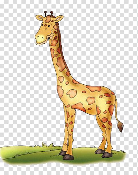 Giraffe Drawing Colored Illustration Graphic by Topstar · Creative Fabrica