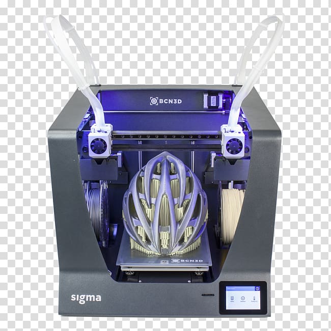 3D printing Printer BCN3D Sigma Dual Extruder R17 Ciljno nalaganje, printer transparent background PNG clipart