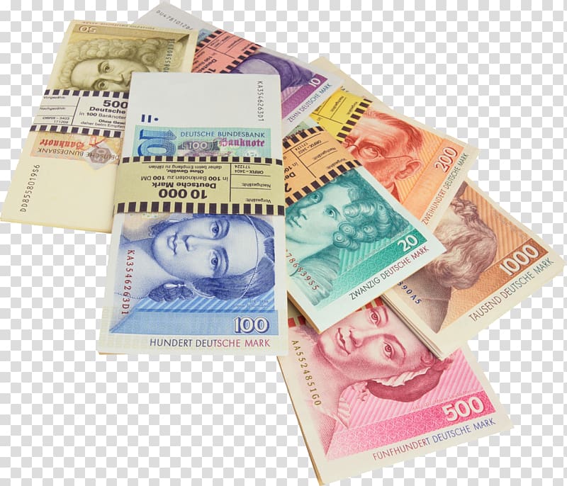 Deutsche Mark Money Coin Banknote , money bag transparent background PNG clipart