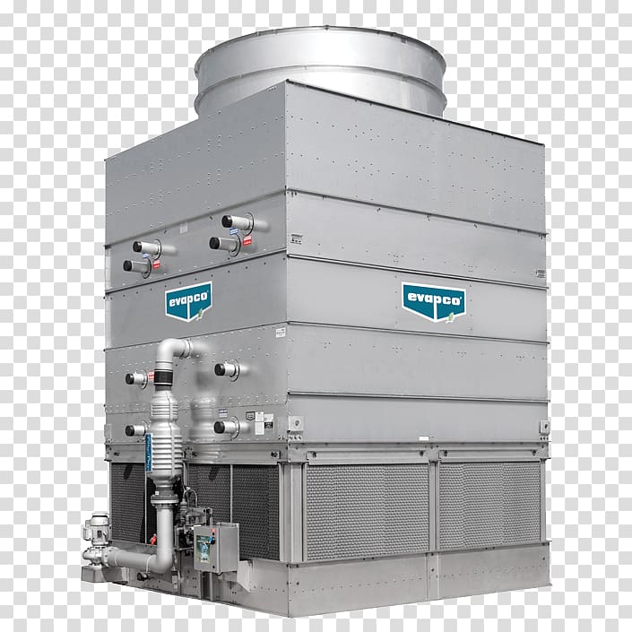 Evaporative cooler Cooling tower Boone & Boone Sales Co Inc Refrigeration HVAC, condenser tower transparent background PNG clipart