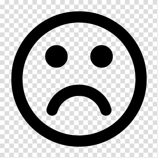 Smiley Emoticon Computer Icons Symbol , frowning transparent background PNG clipart