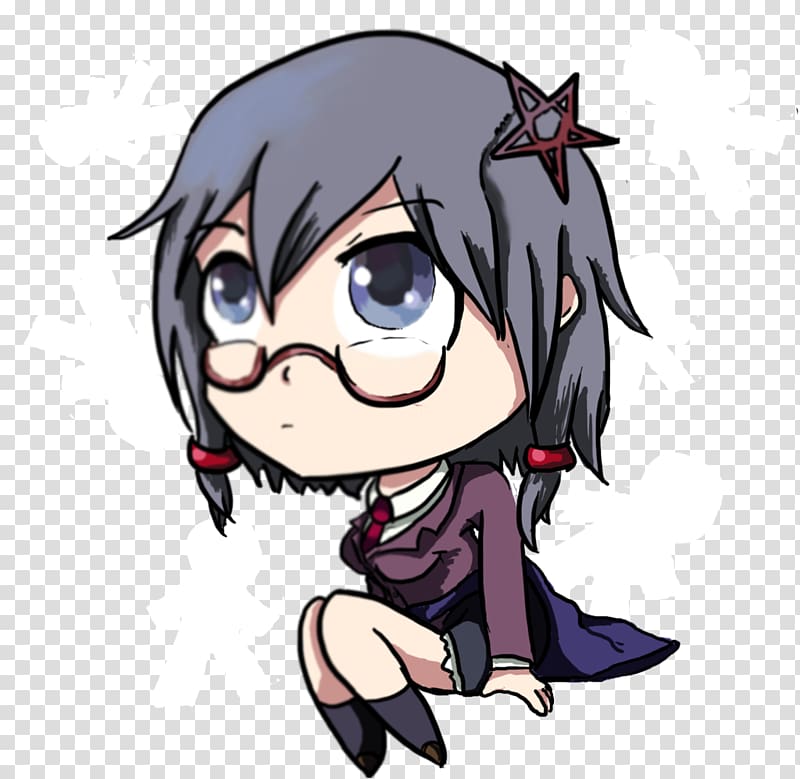 Chibi Mangaka Corpse Party Drawing, Chibi transparent background PNG clipart