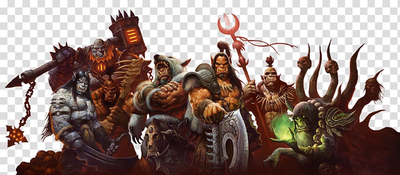 Warlords of Draenor Grom Hellscream Warcraft: Orcs & Humans Gul'dan Warcraft Adventures: Lord of the Clans, warlords transparent background PNG clipart