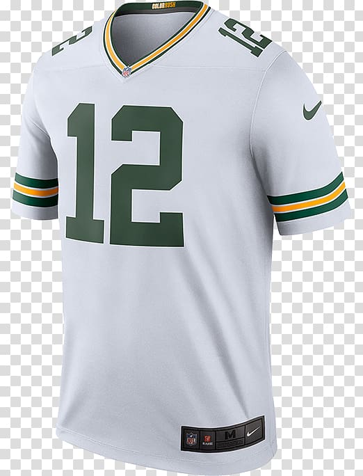 Green Bay Packers NFL Color Rush Jersey Packers Pro Shop, cam newton transparent background PNG clipart