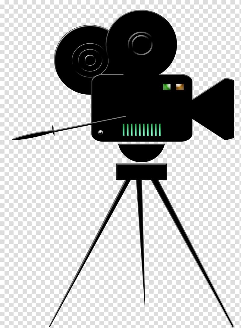 Movie camera Film , Black projector transparent background PNG clipart