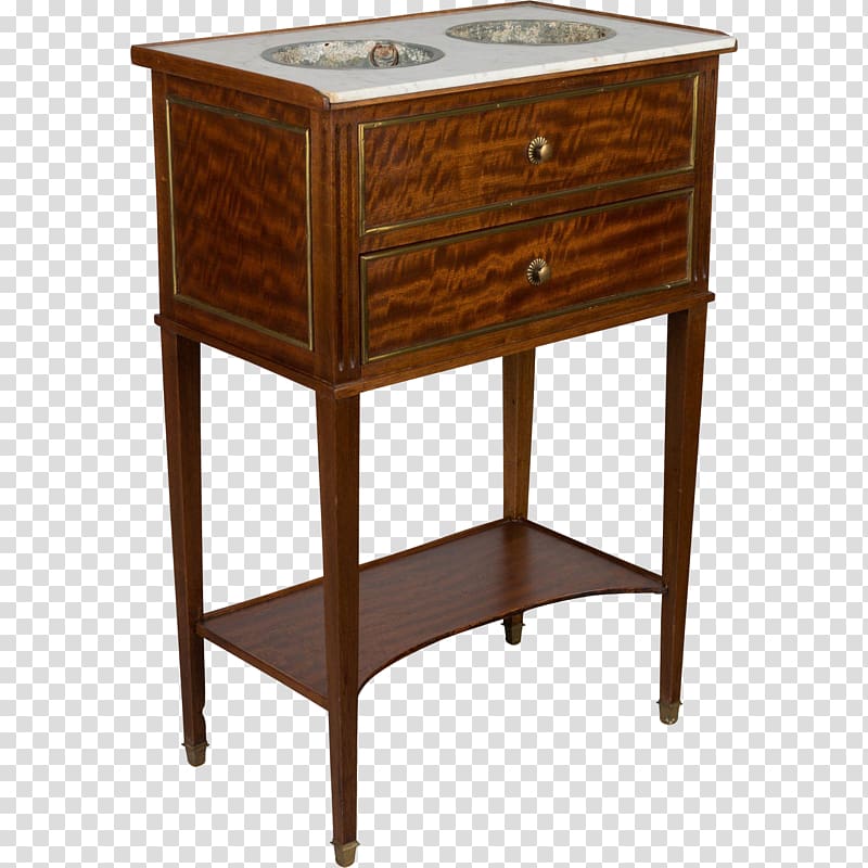 Bedside Tables Louis XVI style Directoire style Wine table, table transparent background PNG clipart