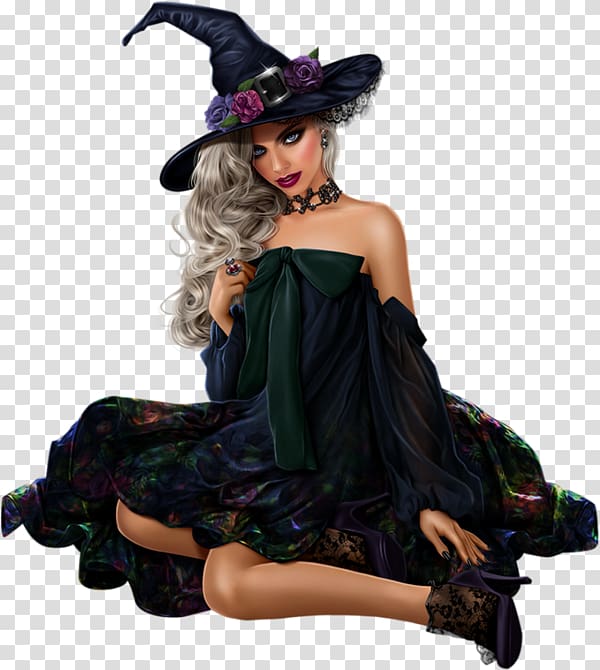 Witchcraft Woman, witch transparent background PNG clipart