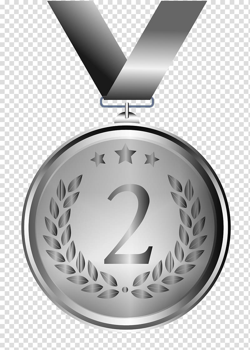 Bronze medal Gold medal Silver medal Competition, silver transparent background PNG clipart