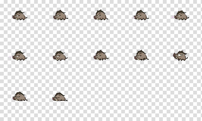 Wild boar RPG Maker VX Sprite Role-playing game, others transparent background PNG clipart