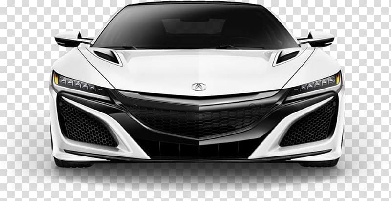 2018 Acura NSX 2017 Acura NSX Sports car, car transparent background PNG clipart